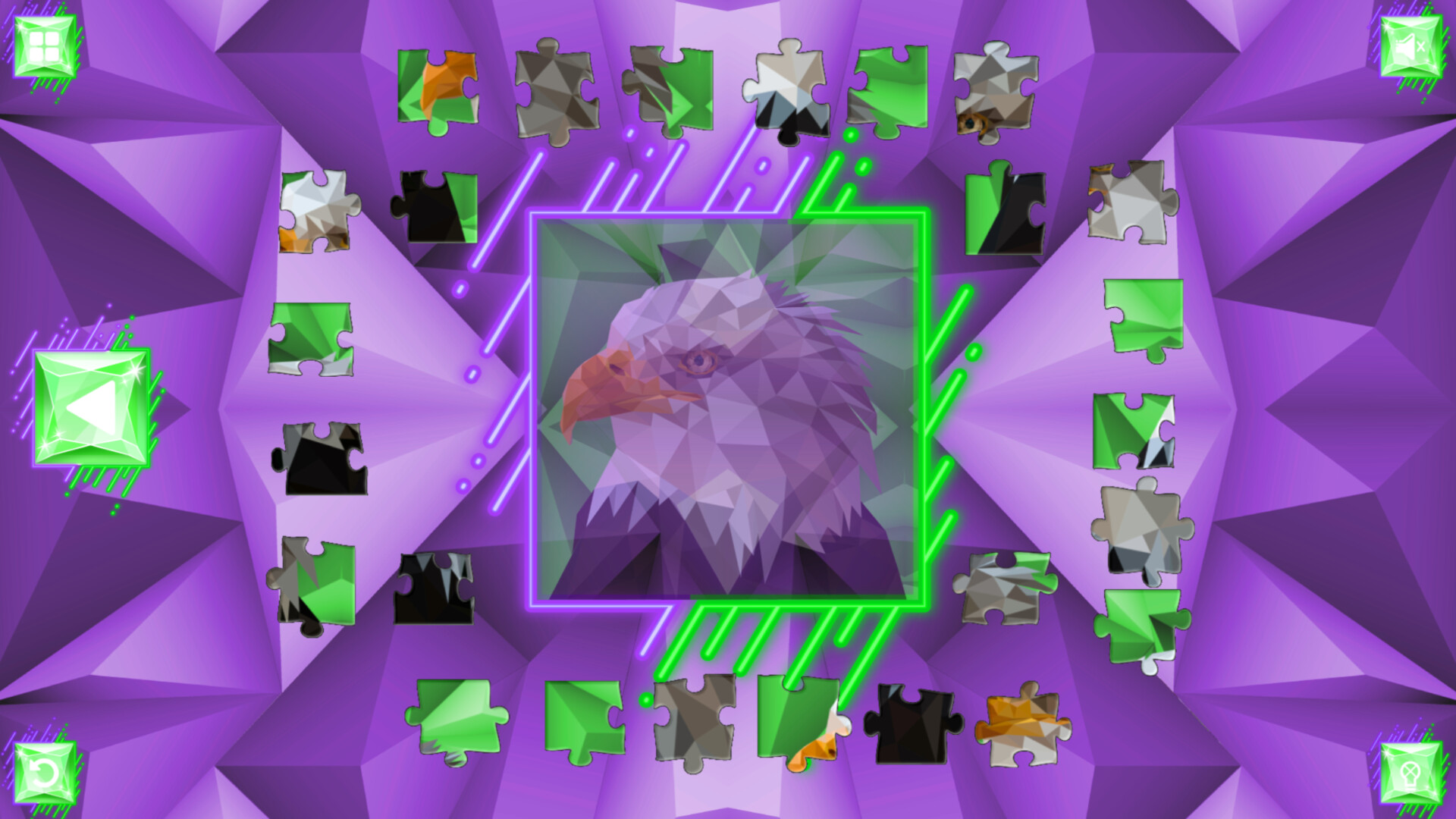 Poly Jigsaw: Birds