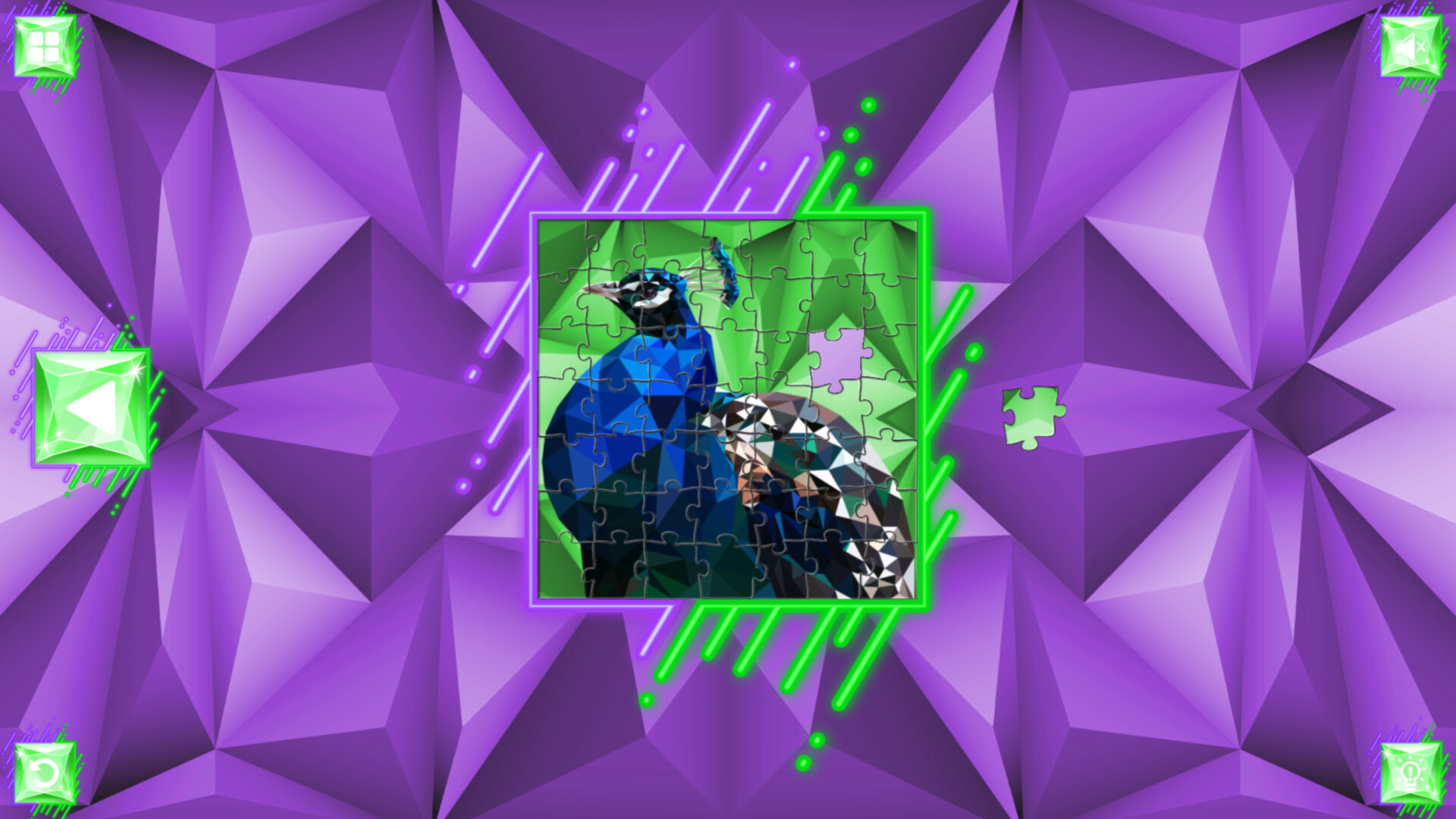 Poly Jigsaw: Birds