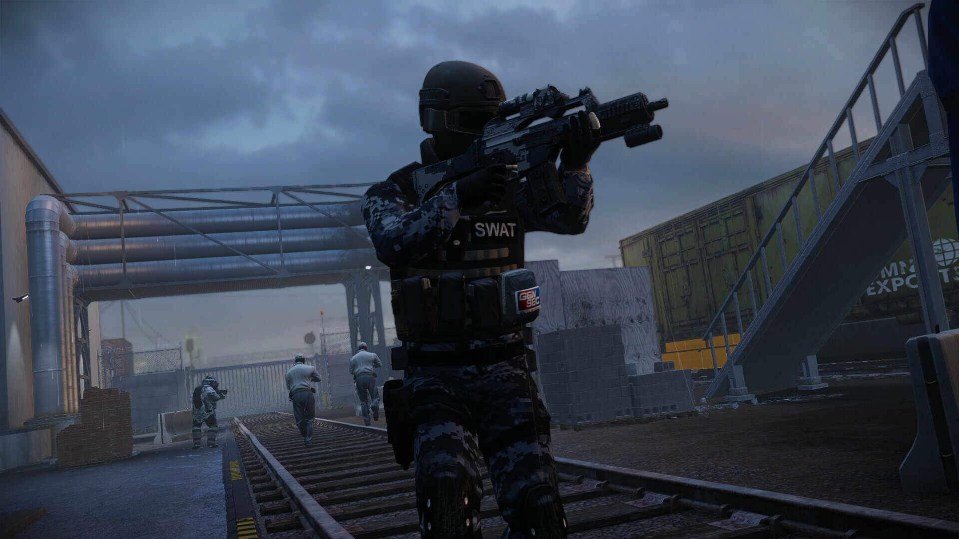 Payday 2: Lost in Transit Heist