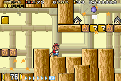 Super Mario Advance 4: Super Mario Bros. 3-e – Bombarded by Bob-ombs