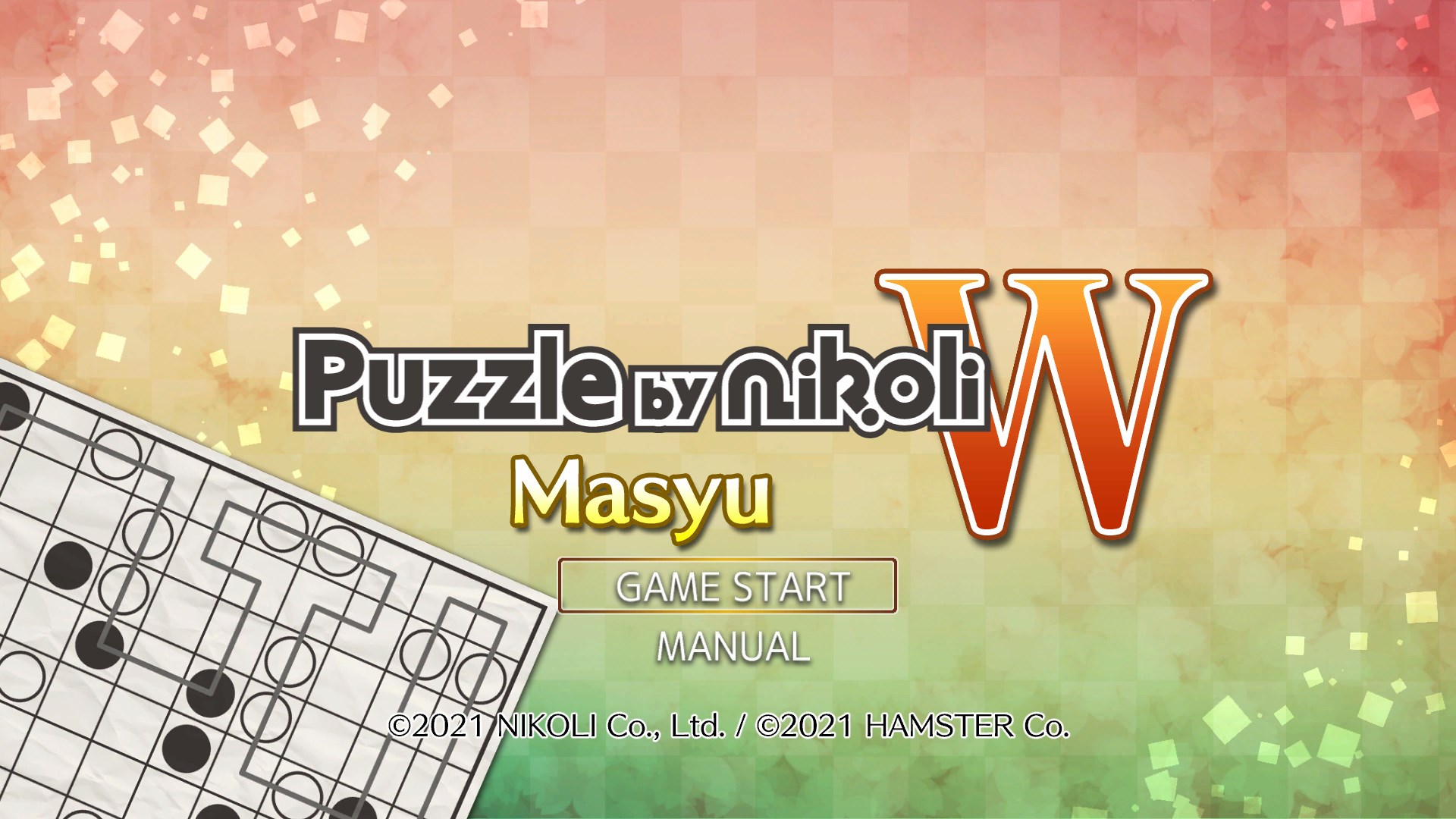 Puzzle by Nikoli W Masyu