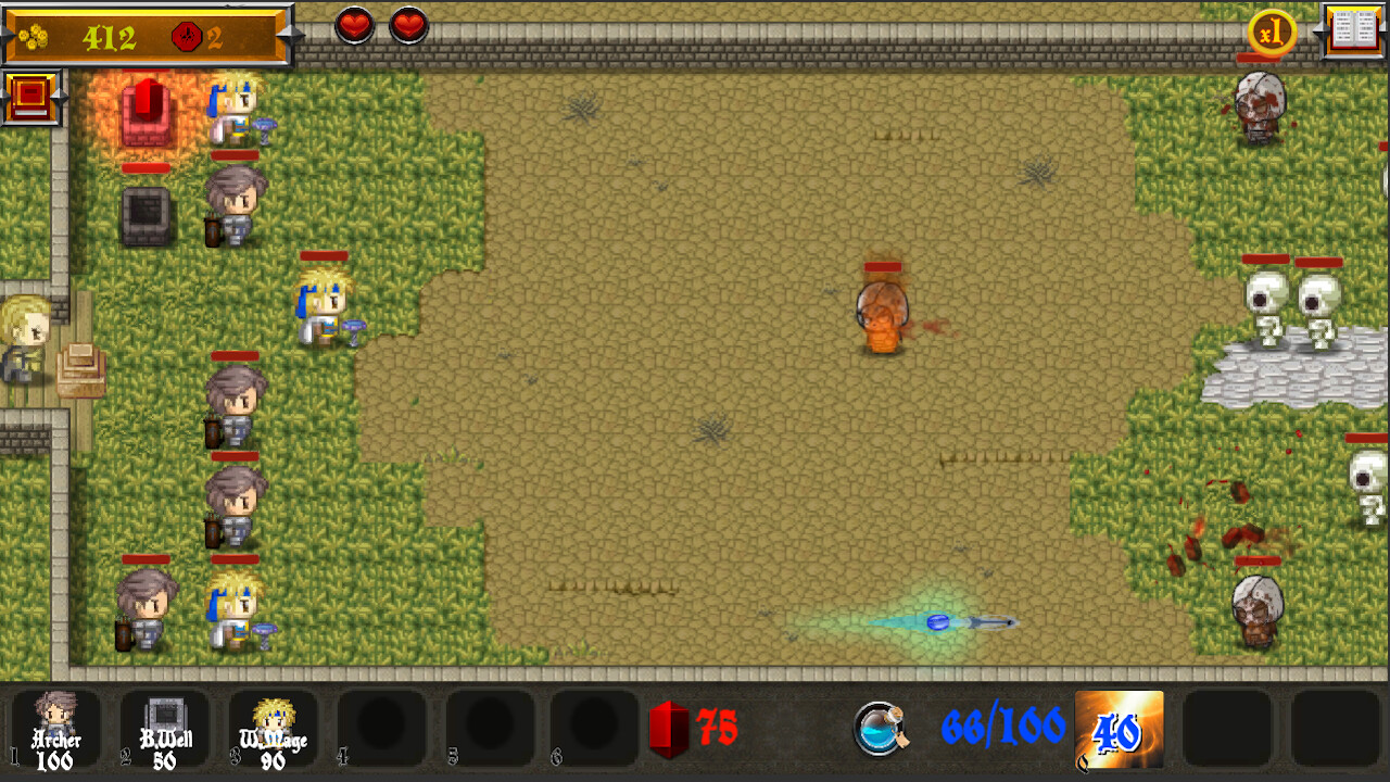 Dirty Vampires: An RPG Tower Defence Adventure