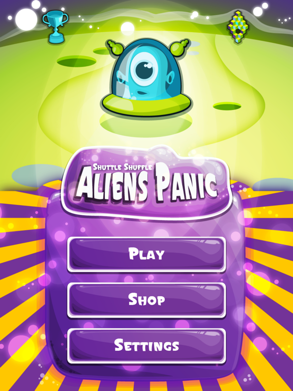 Shuttle Shuffle: Aliens Panic