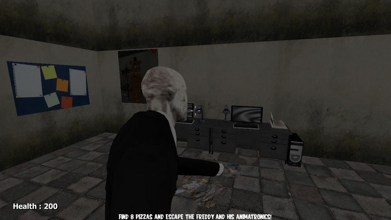 Slenderman vs. Freddy the Fazbear