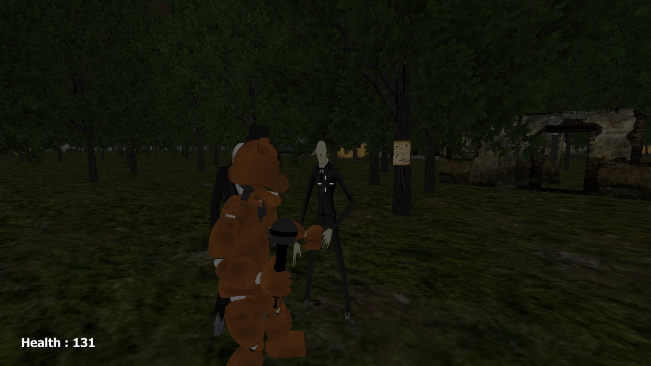Slenderman vs. Freddy the Fazbear