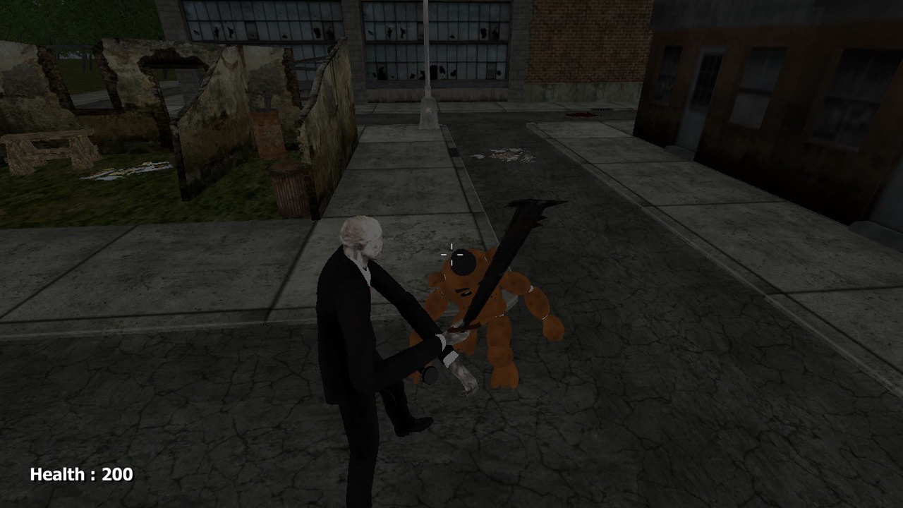 Slenderman vs. Freddy the Fazbear