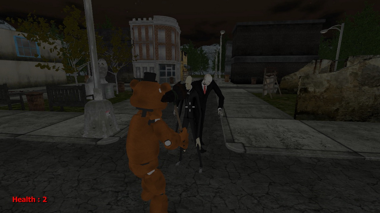Slenderman vs. Freddy the Fazbear