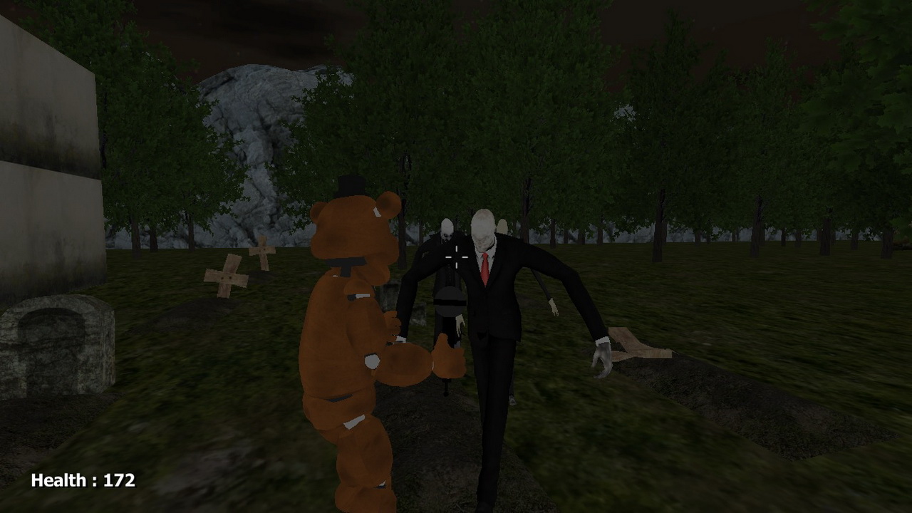Slenderman vs. Freddy the Fazbear