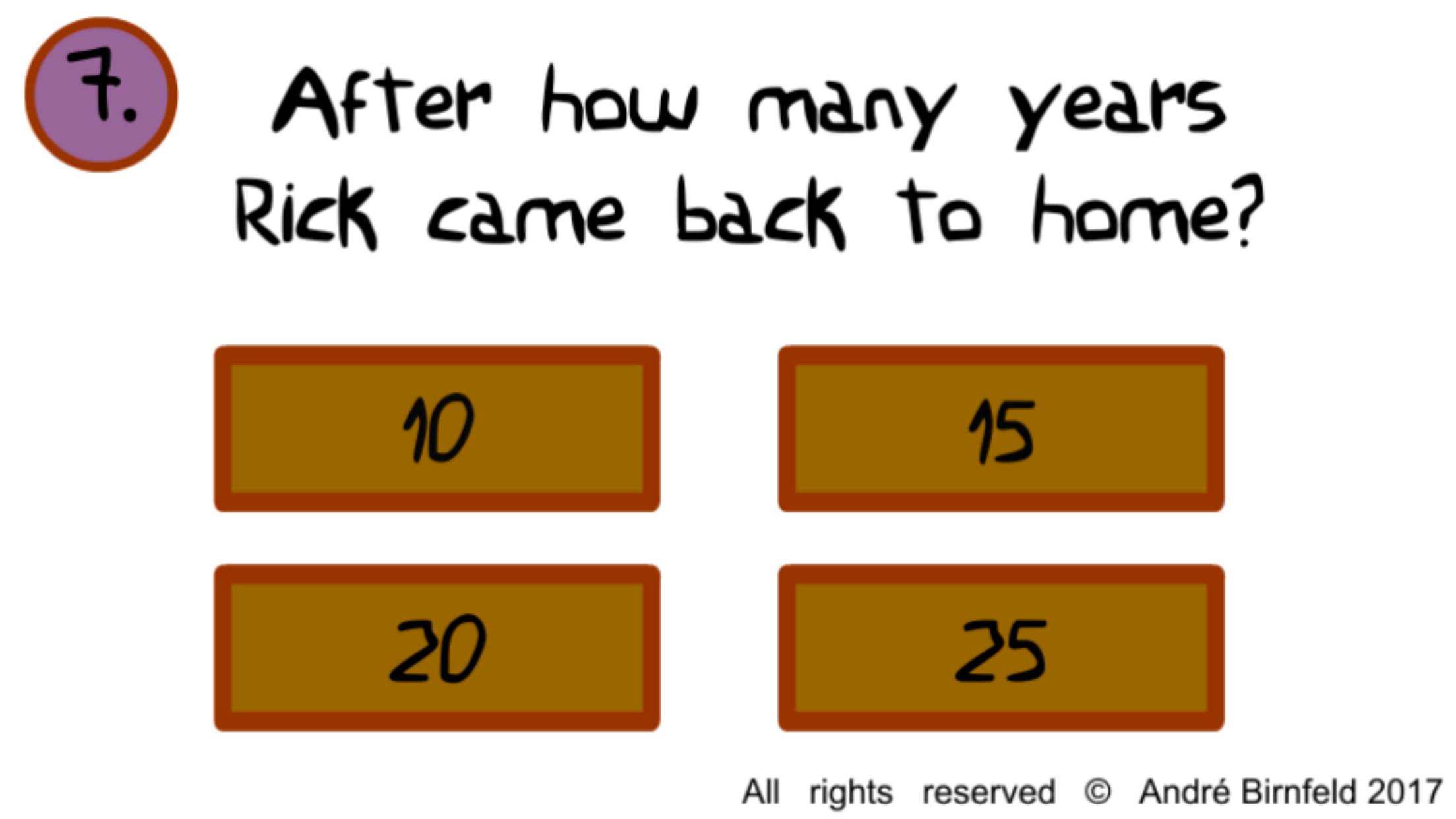 Genius Quiz Rick&amp;M