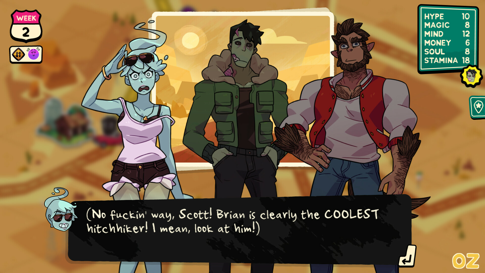 Monster Prom 3: Monster Roadtrip – Hitchhiker Pack: Vicky &amp; Brian