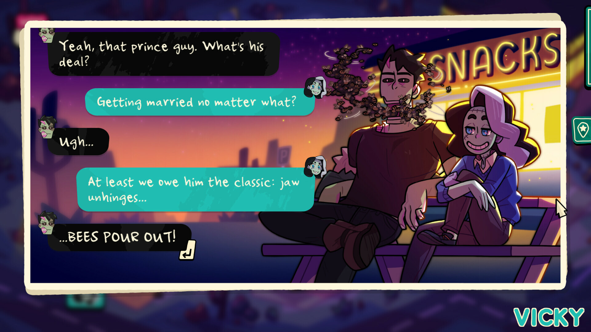 Monster Prom 3: Monster Roadtrip – Hitchhiker Pack: Vicky &amp; Brian