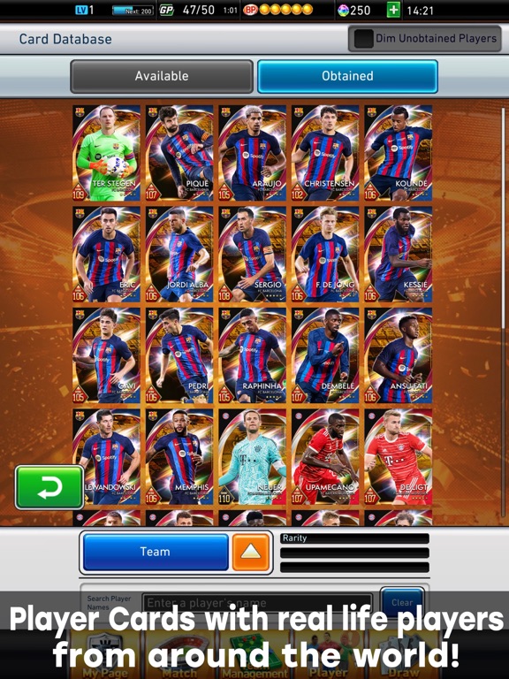 eFootball Champion Squads