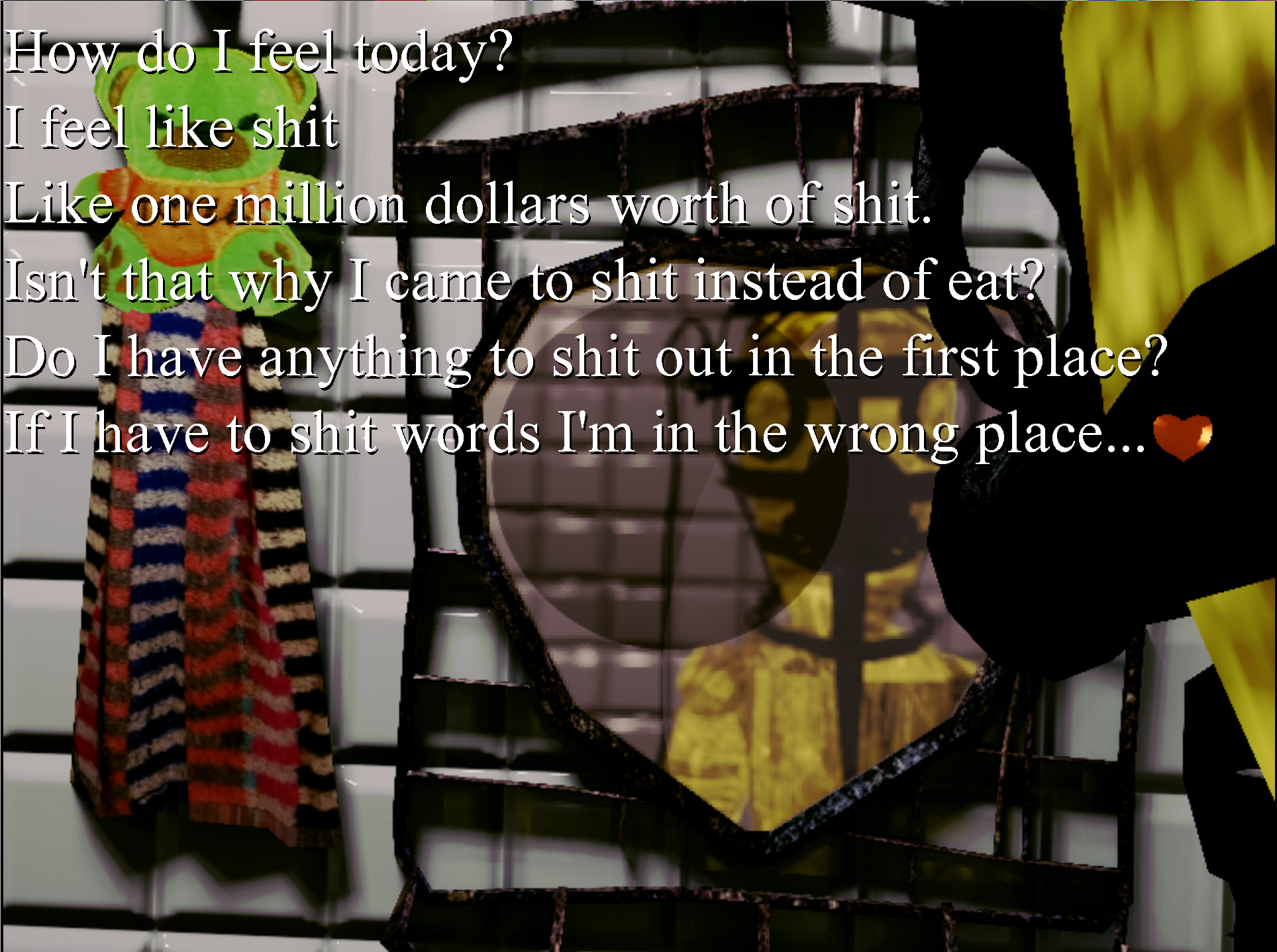 3 Billion Dreams for a Forgiveness Machine