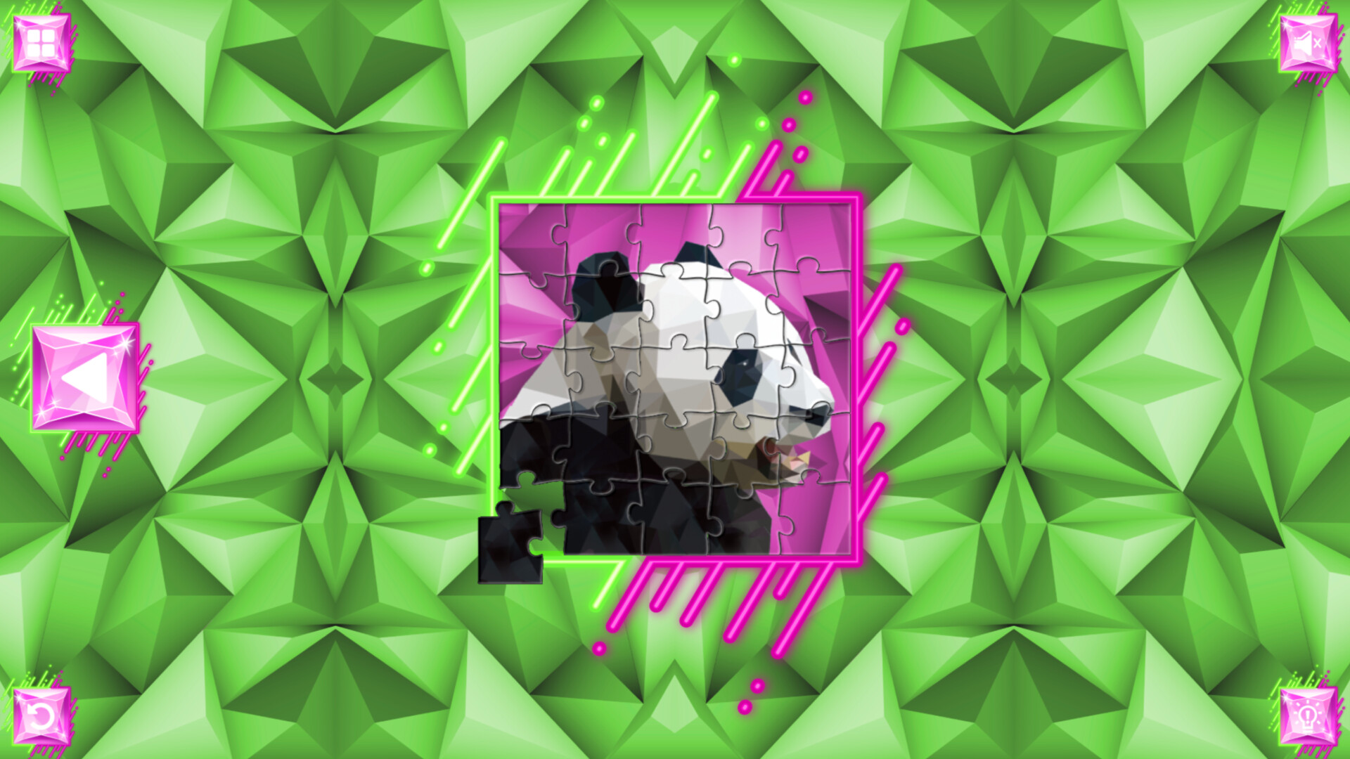 Poly Jigsaw: Animals