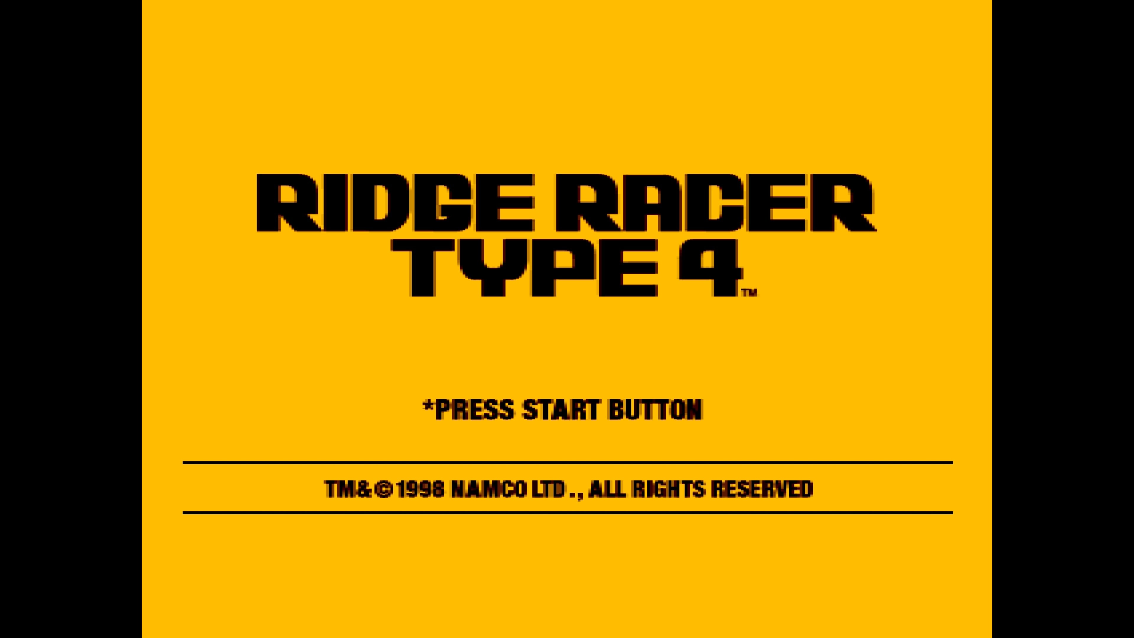 R4: Ridge Racer Type 4