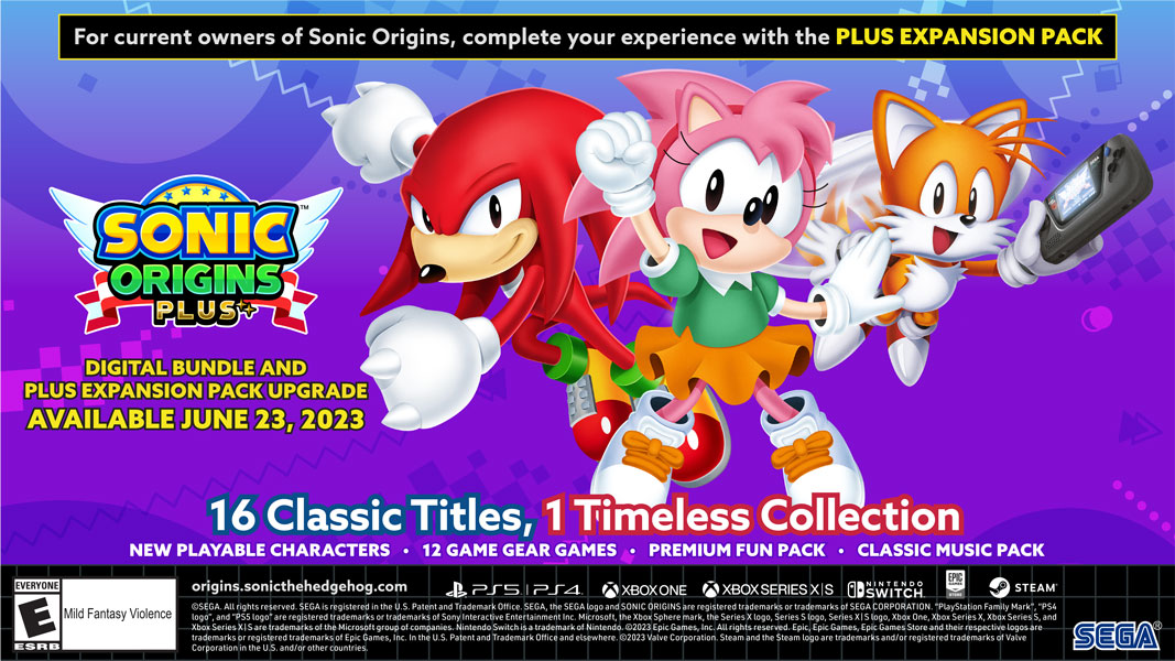 Sonic Origins Plus