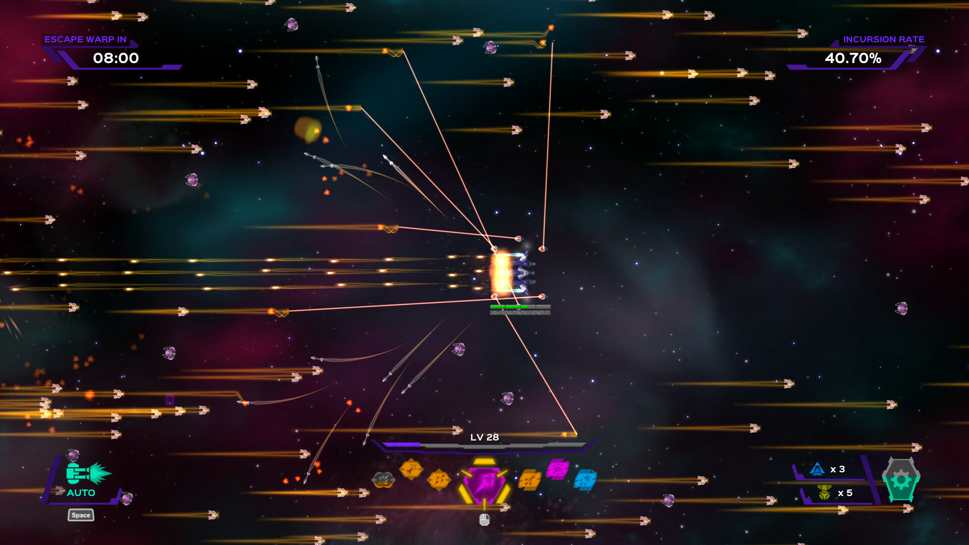 PhaigeX: Hyperspace Survivors