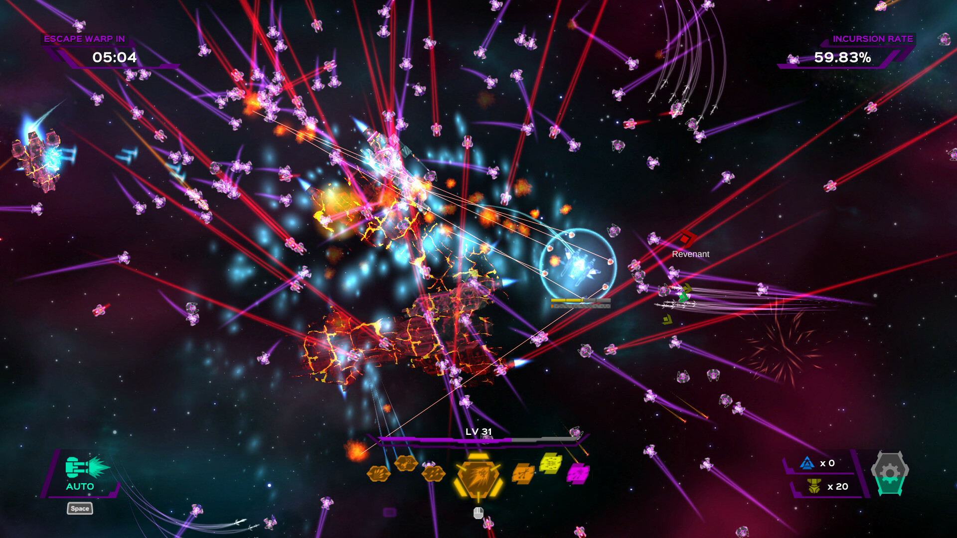 PhaigeX: Hyperspace Survivors