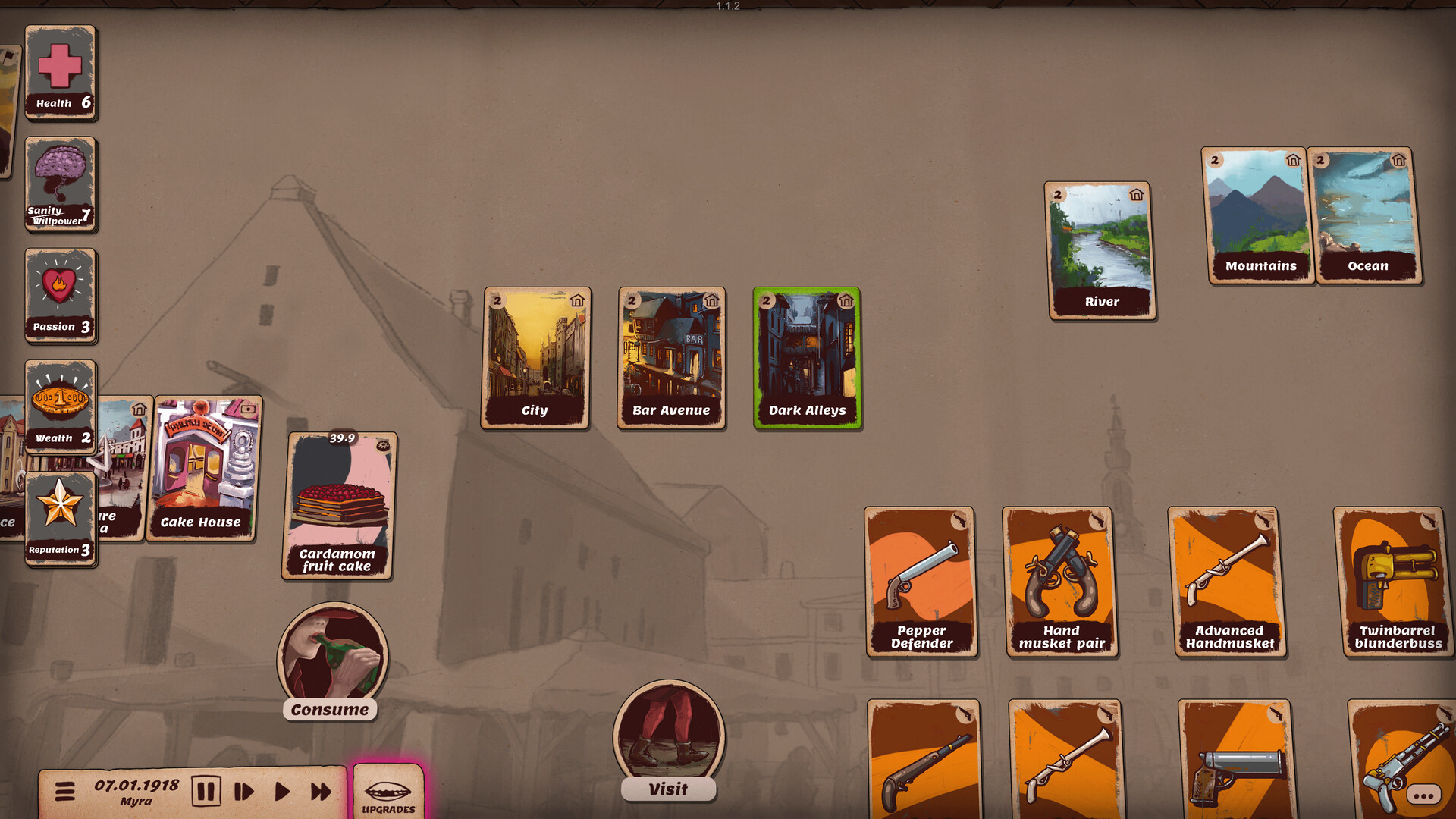 Artist Life Simulator: Cakes and Guns