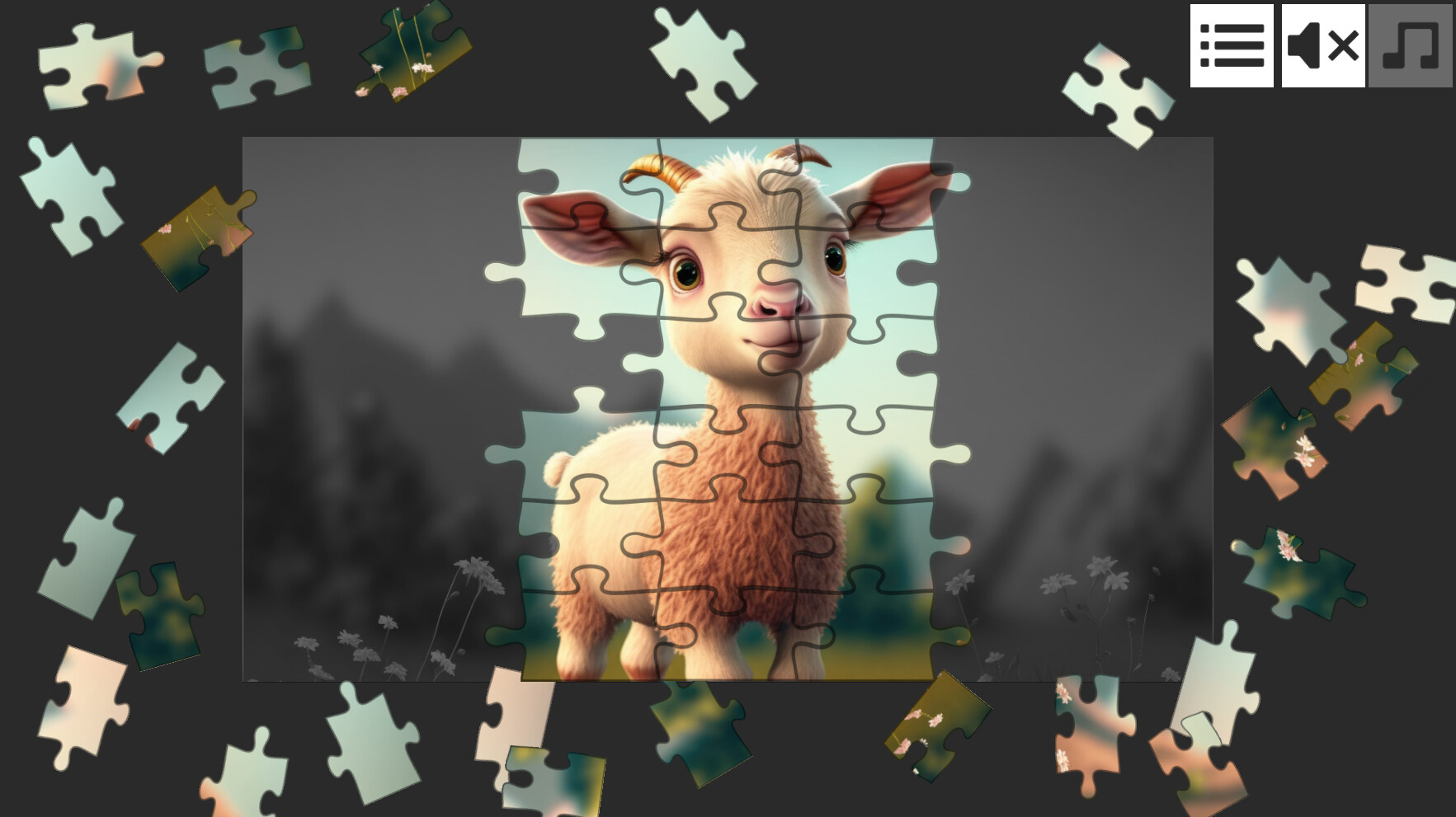 Jigsaw Puzzle: Baby Animals