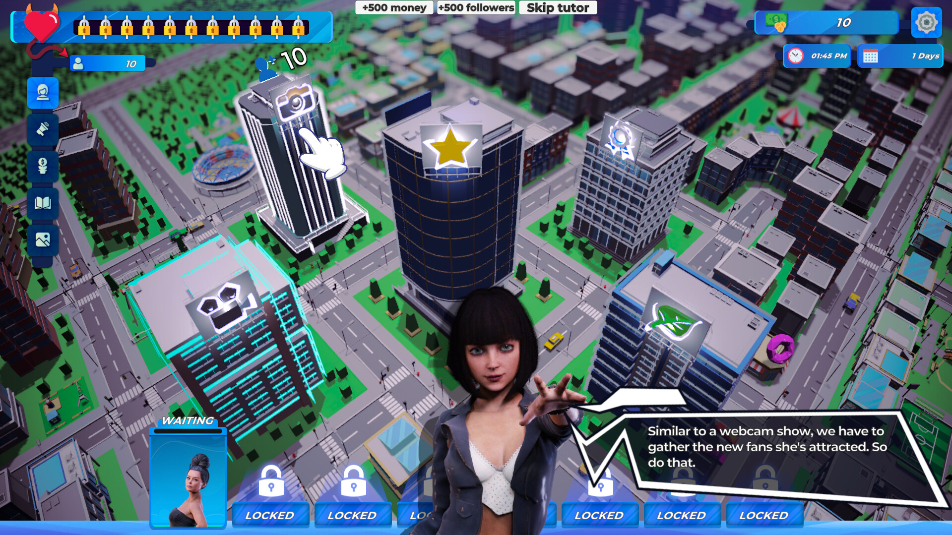 WebCum Empire Tycoon