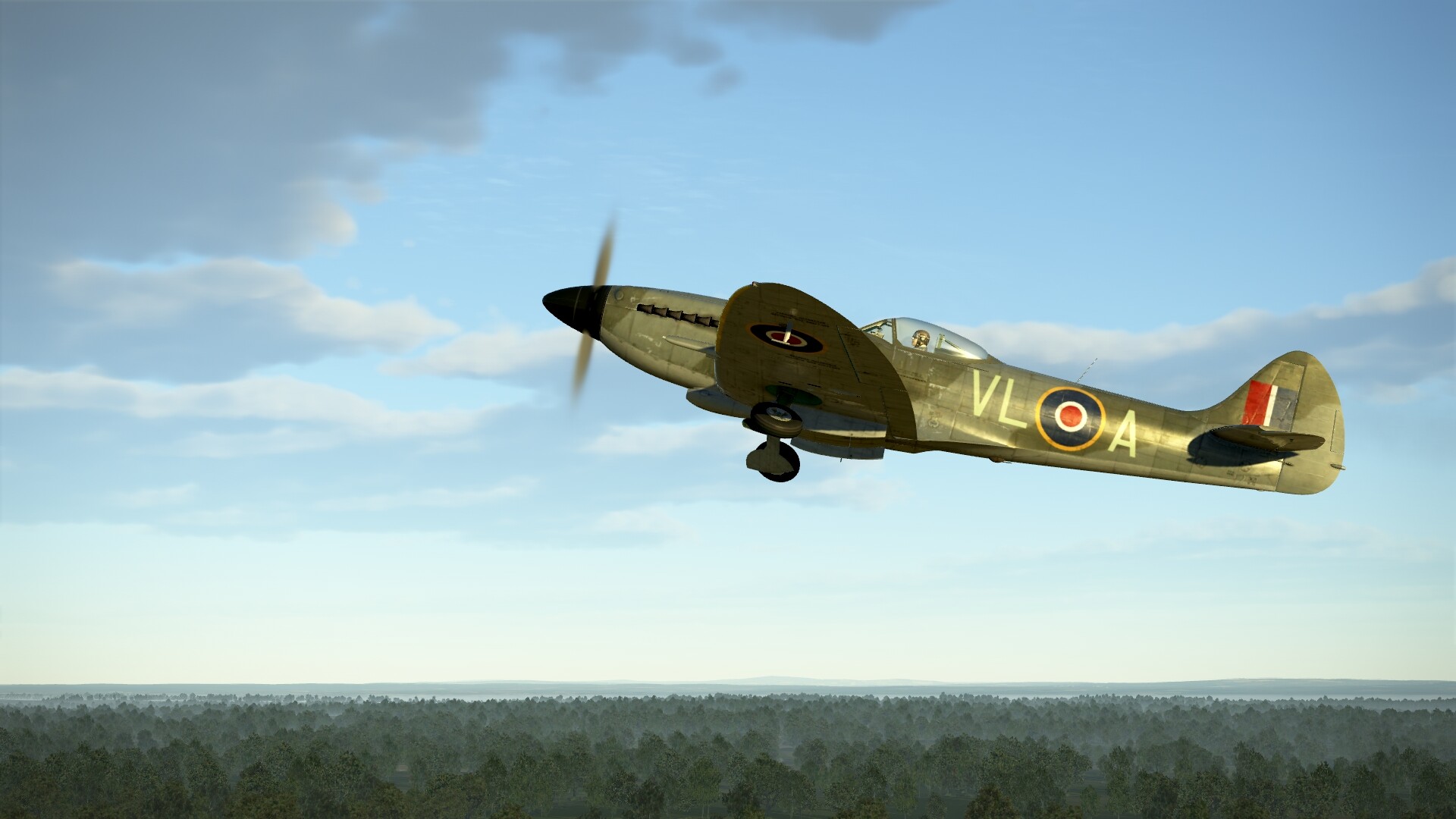 IL-2 Sturmovik: Battle of Stalingrad – Spitfire Mk.XIVe with Teardrop Canopy