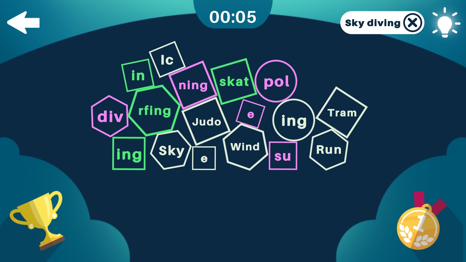 Learn Words: Use Syllables
