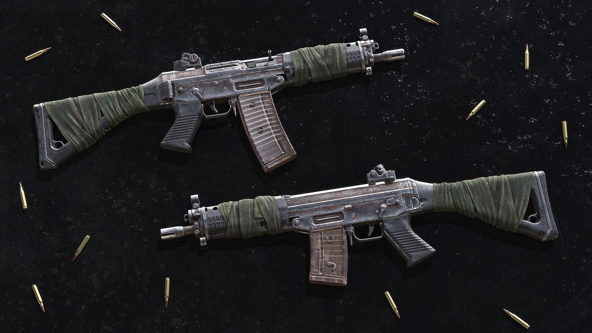 Insurgency: Sandstorm – Rust &amp; Wrap Weapon Skin Set