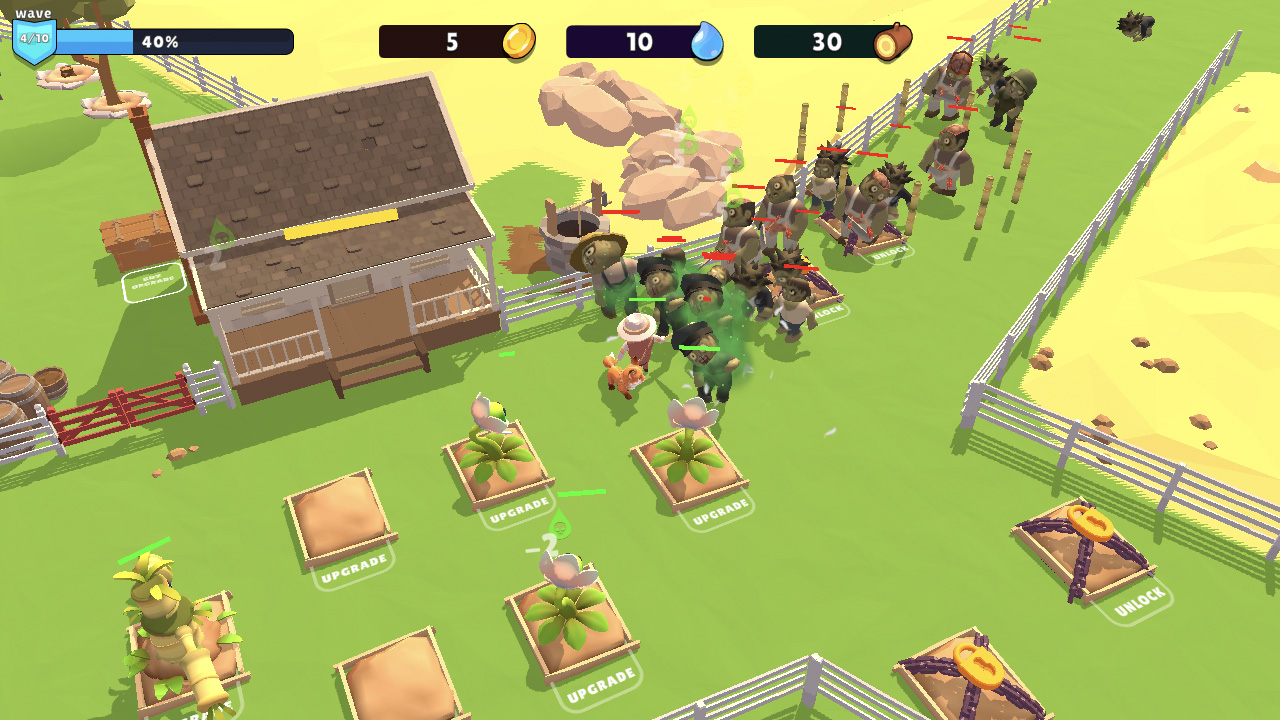 Zombie Garden vs. Plants Defence