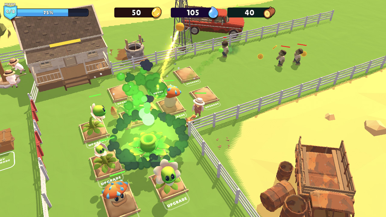 Zombie Garden vs. Plants Defence