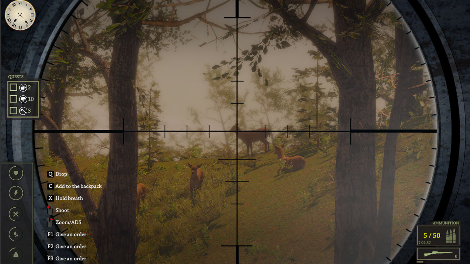 WW2: Bunker Simulator – Hunting Wild