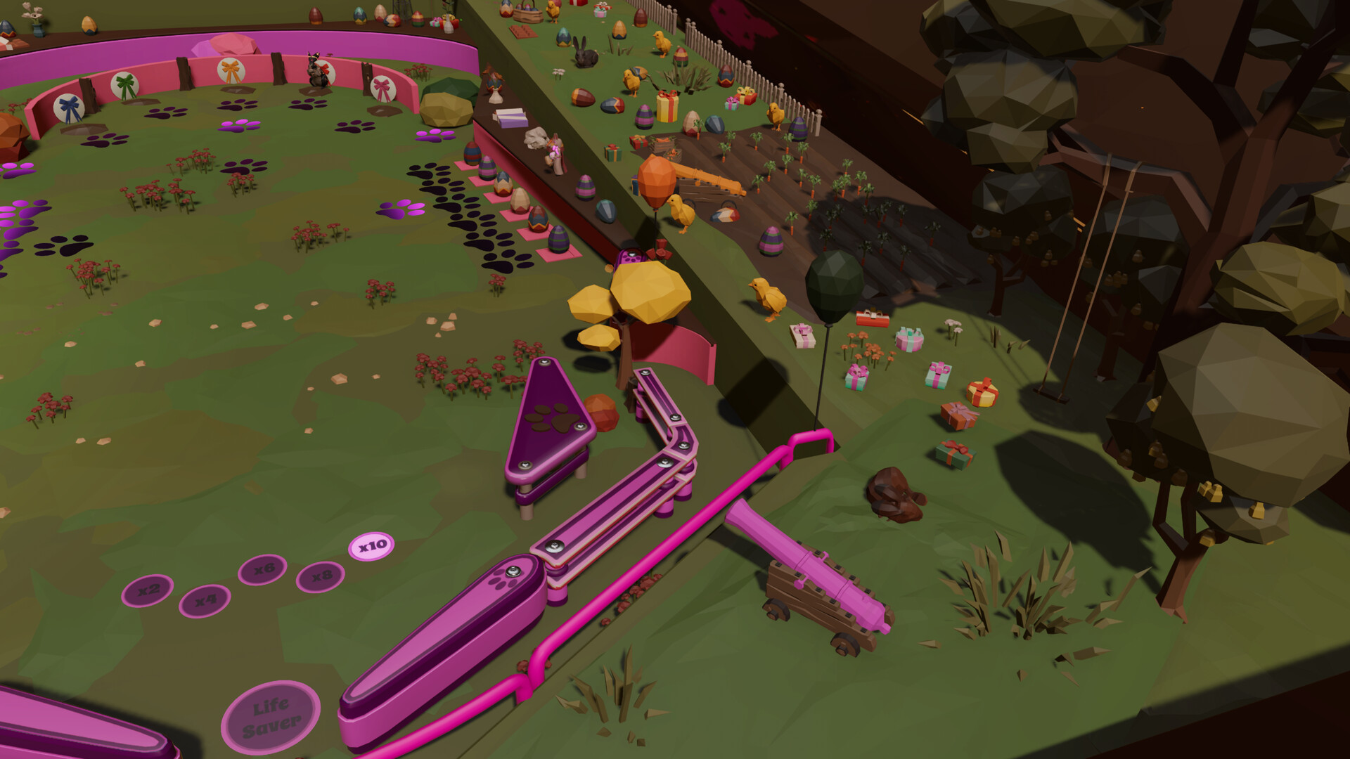 Roxy Raccoon’s Pinball Panic: Easter Extravaganza