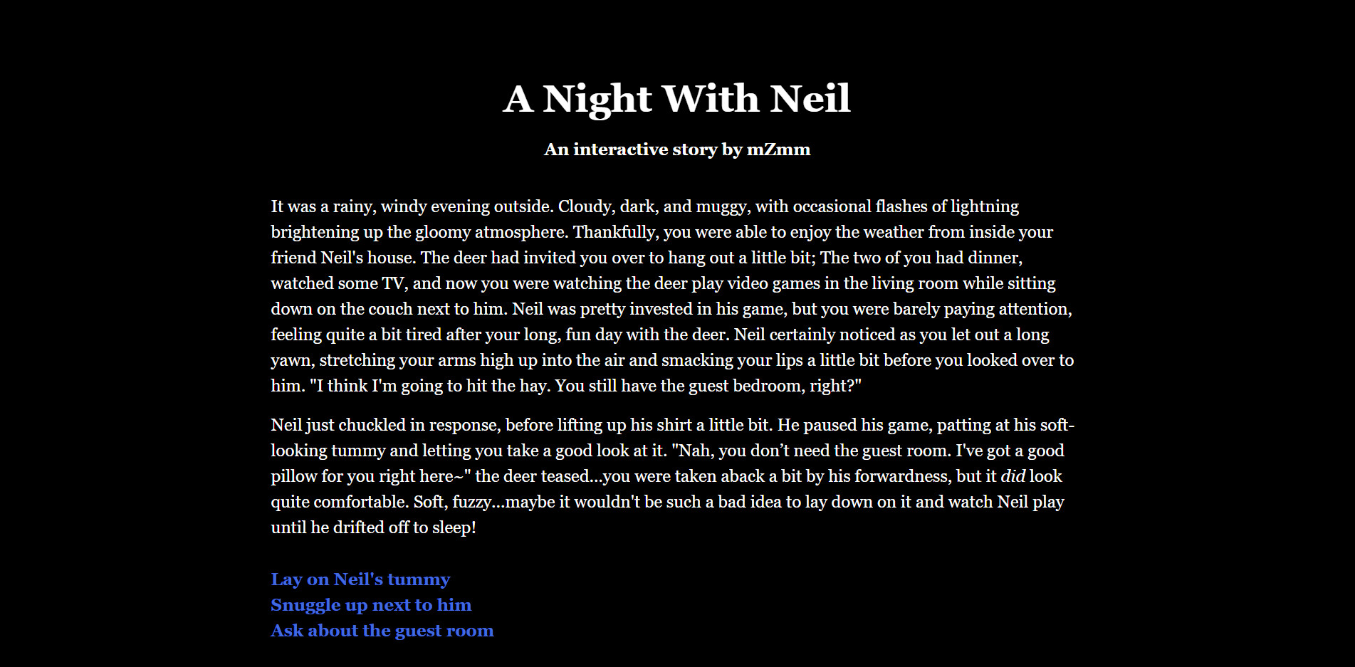 A Night With Neil