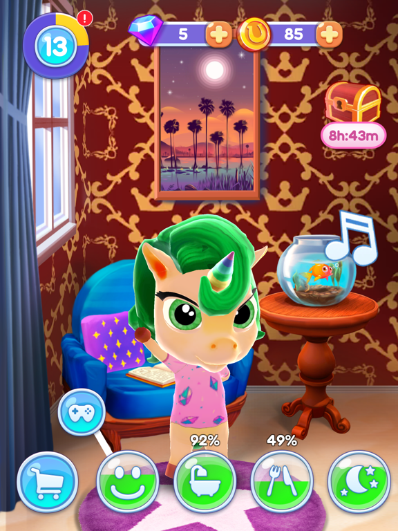 My Talking Unicorn Emily