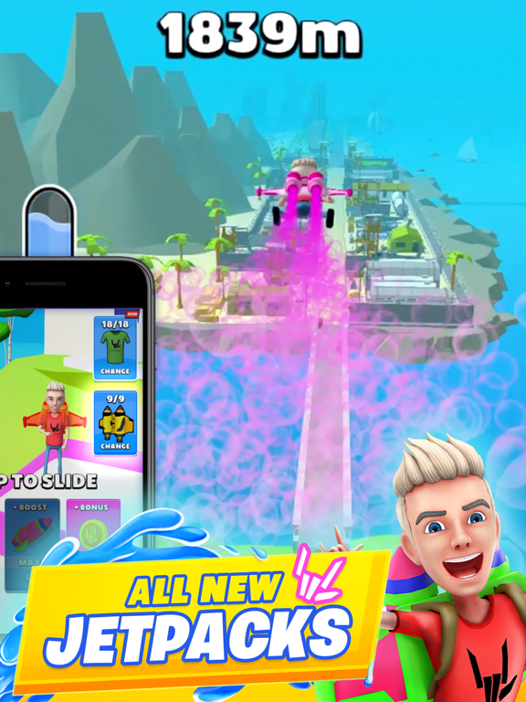 Stephen Sharer’s Rocket Slide