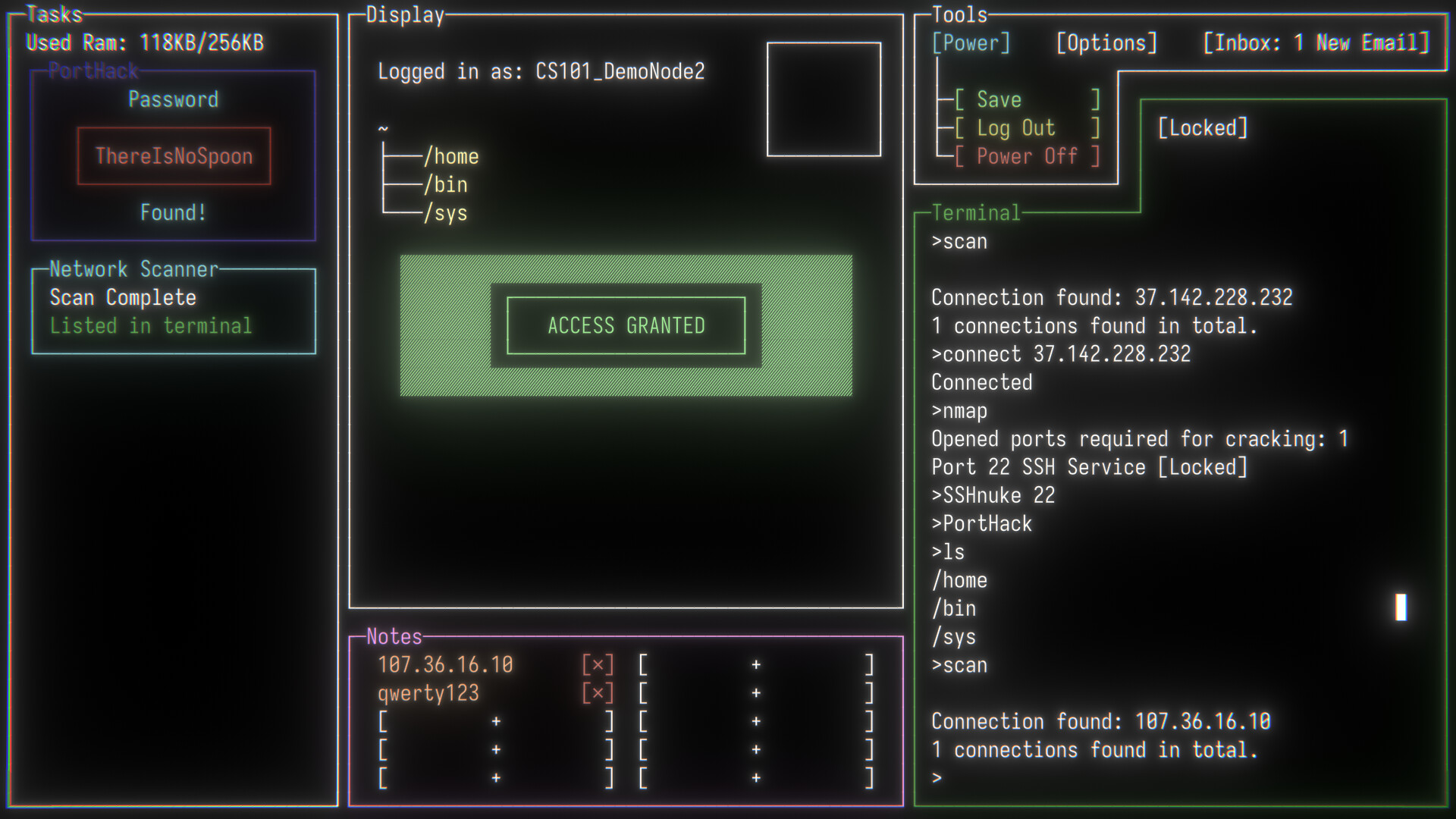 Hifuu OS: Hack Into the Barrier