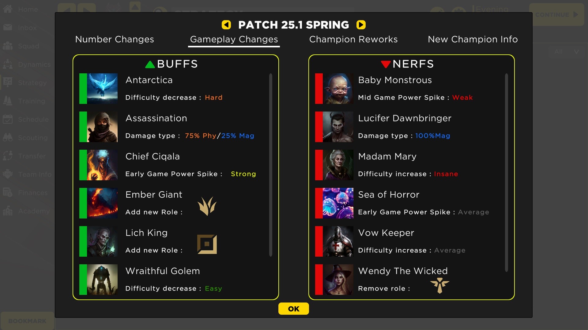 MOBA Esport Manager 25