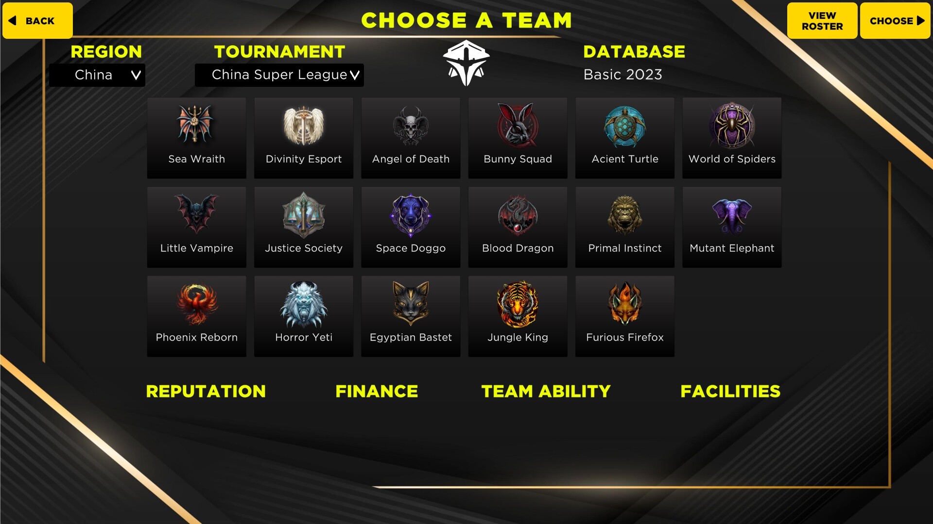 MOBA Esport Manager 25