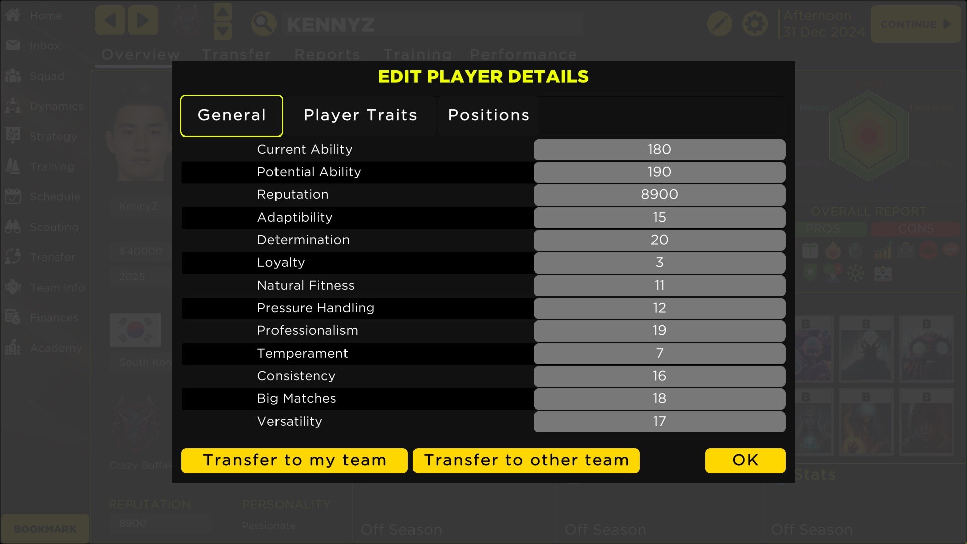 MOBA Esport Manager 25