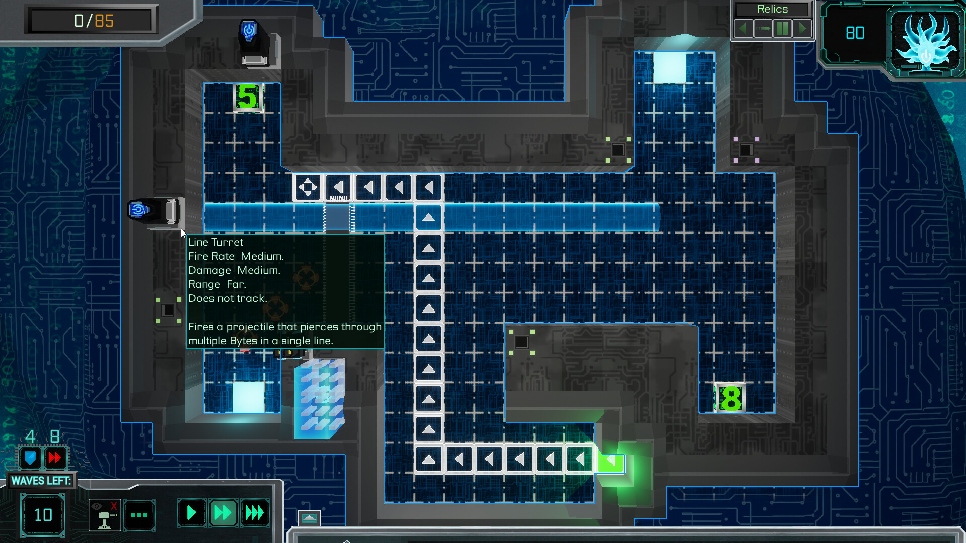 Bytes: The Reverse Tower Defense