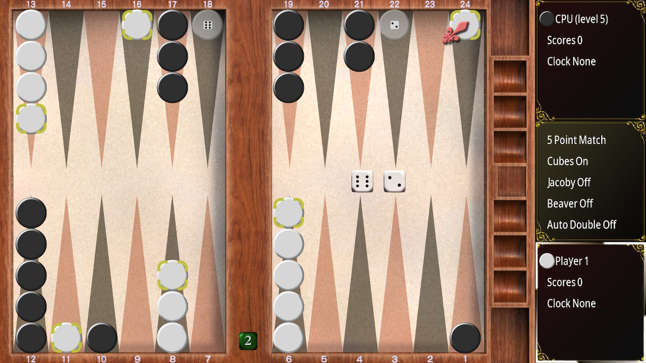Backgammon Pro for Nintendo Switch
