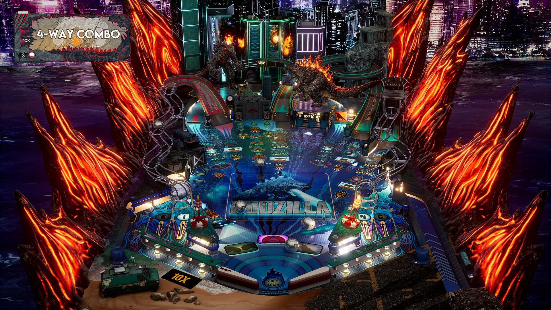 Pinball FX: Godzilla vs. Kong Pinball Pack