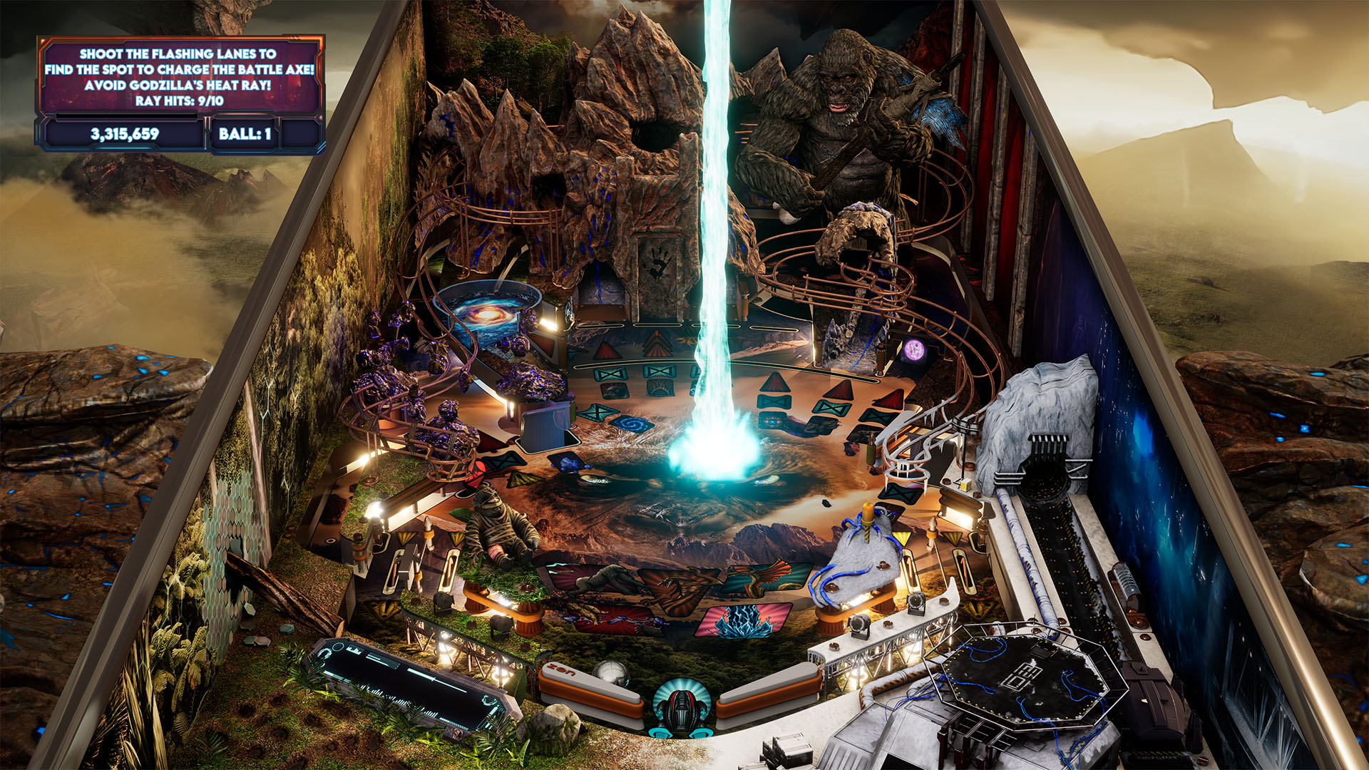 Pinball FX: Godzilla vs. Kong Pinball Pack