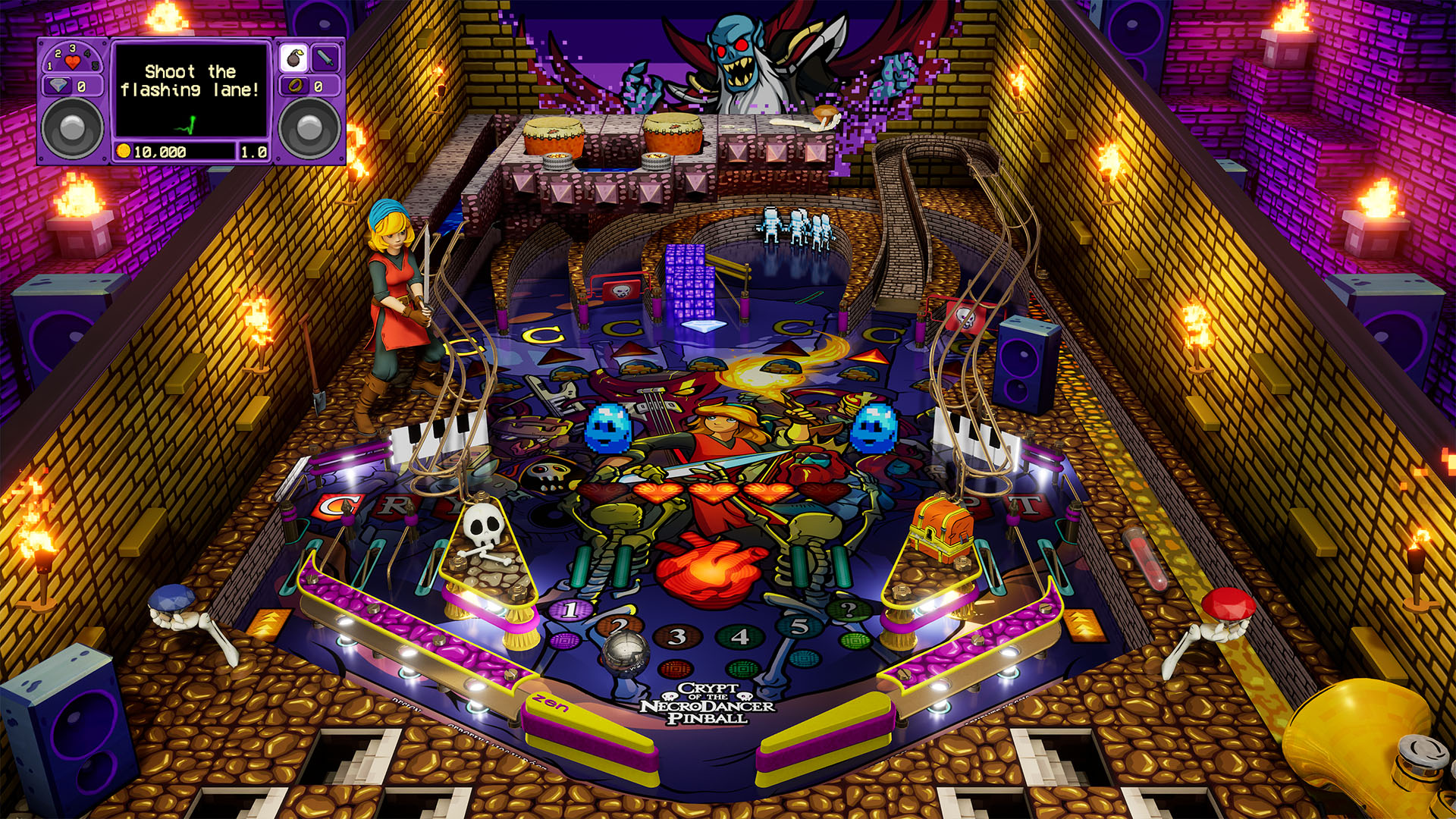 Pinball FX: Crypt of the NecroDancer Pinball