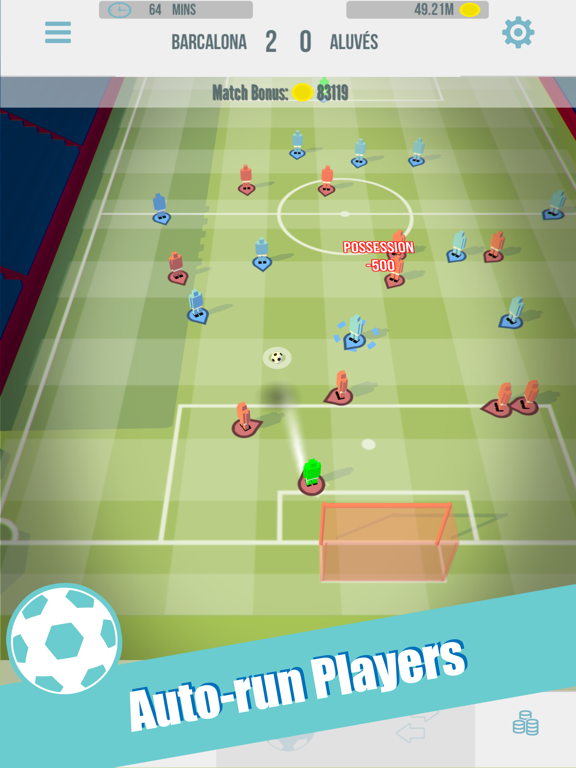 Footy Ball: Pass Pass Soccer