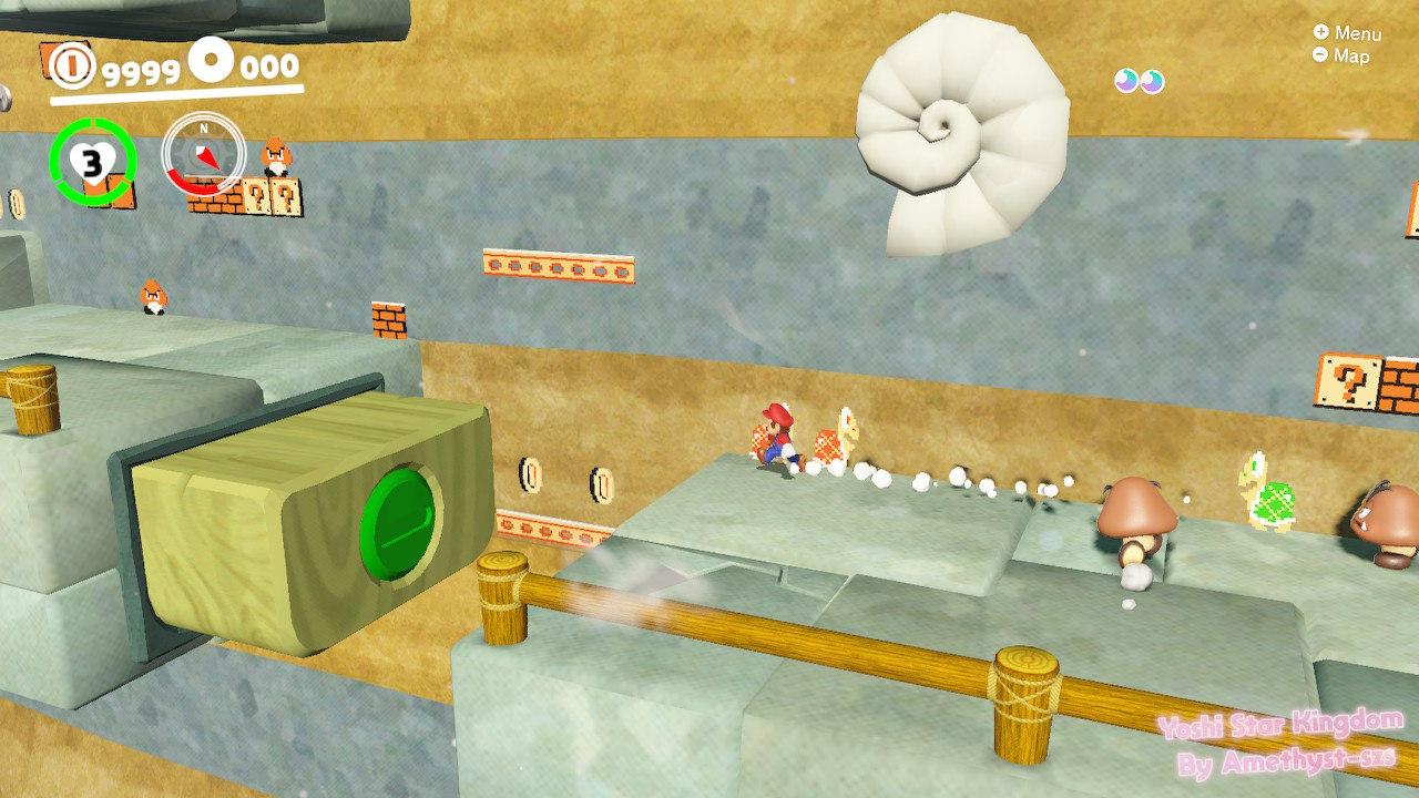 Super Mario Odyssey: Yoshi Star Kingdom