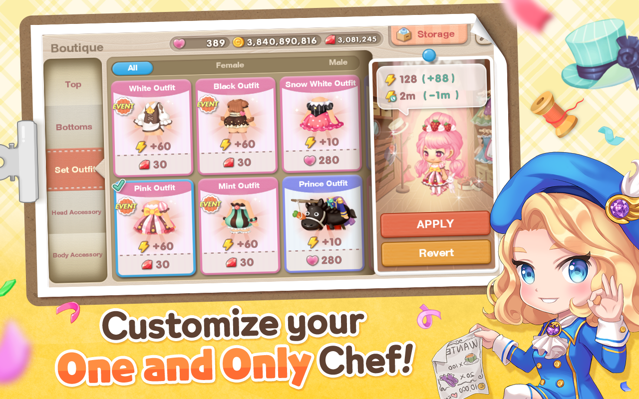 My Secret Bistro: Cooking Game
