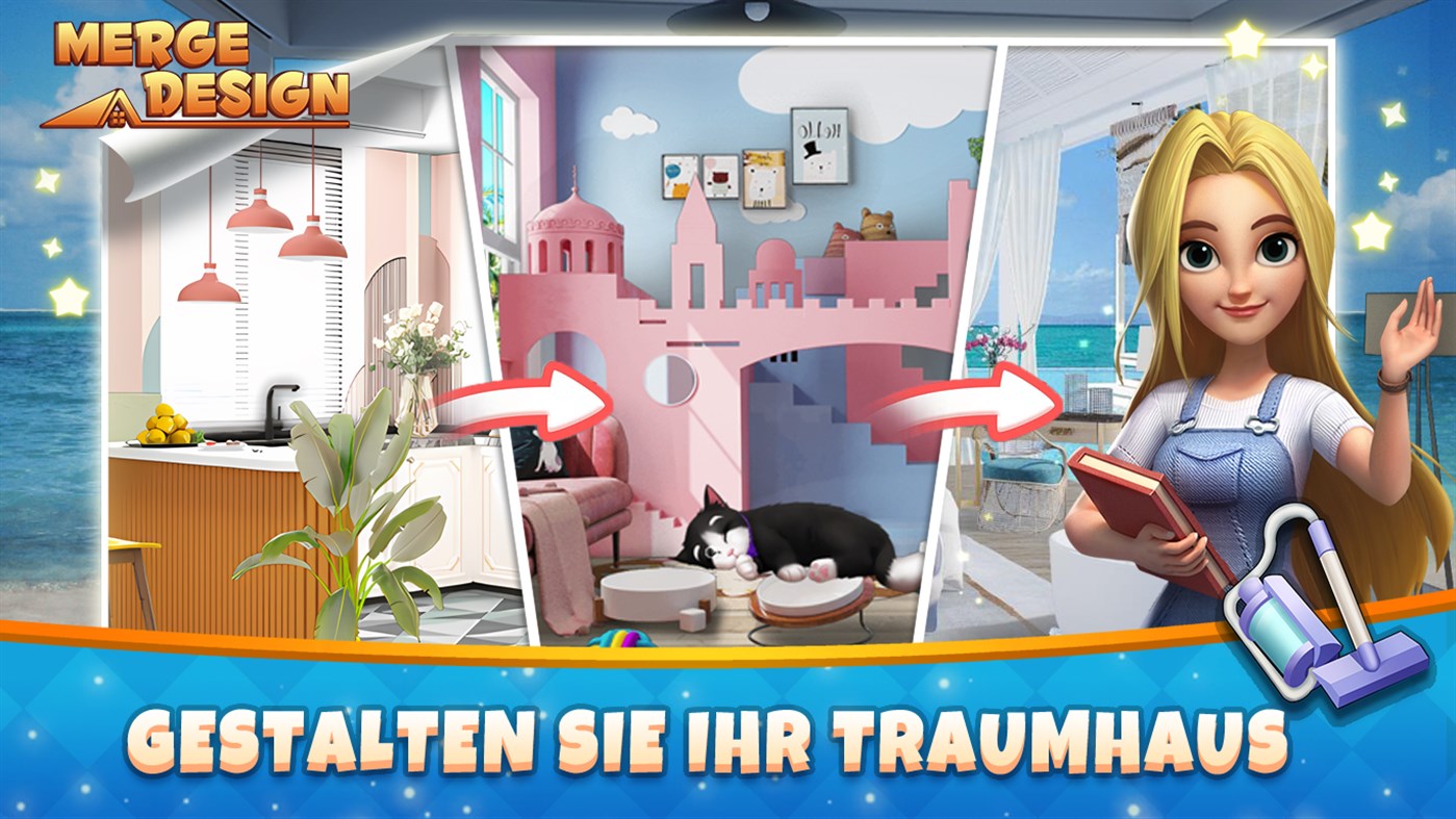 Merge Design: Mansion Makeover