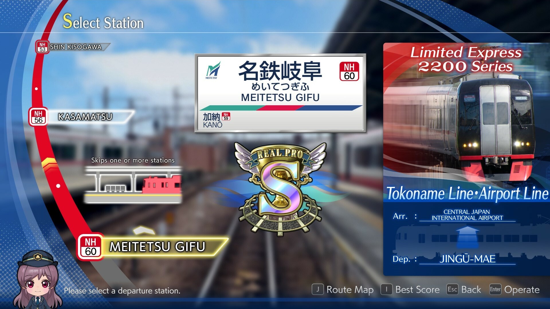 Japanese Rail Sim: Operating the Meitetsu Line