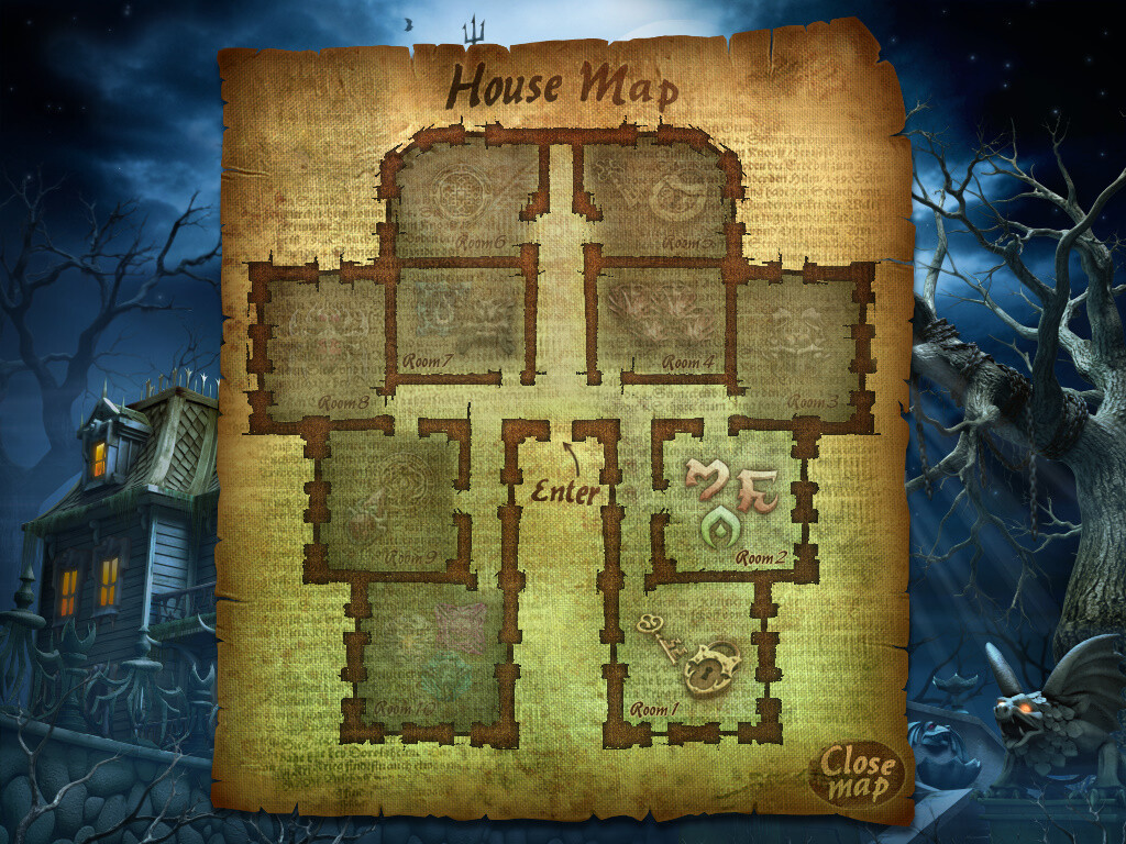 Cursed House Match 3 Puzzle